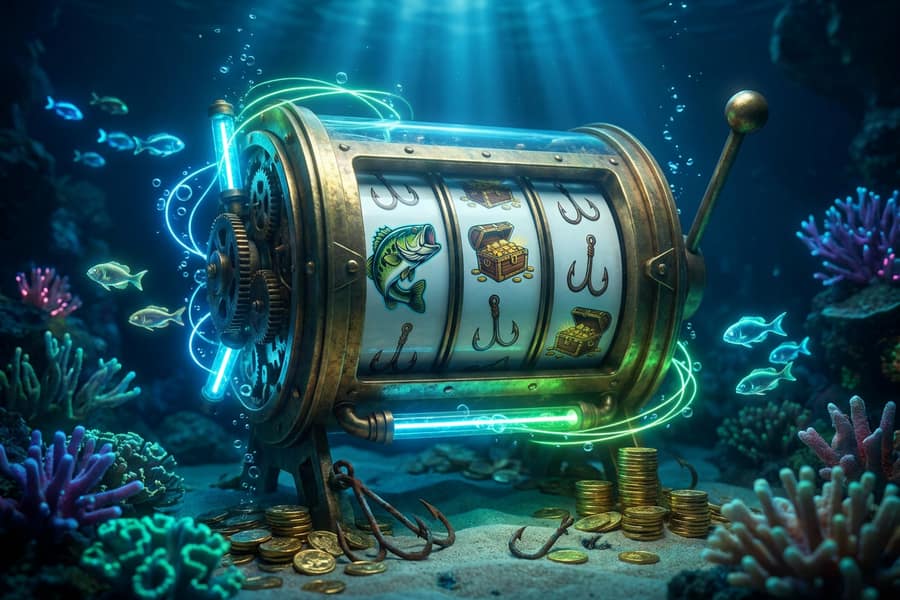 Слот Big Bass Bonanza рыбалка крупный улов